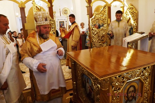 На Тернопільщині освячено новозбудований храм УГКЦ.(ФОТО)